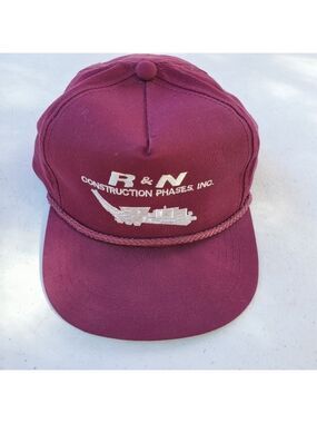 Yupoong R & N Construction Phases Mens snap back worker Trucker flat bill hat
